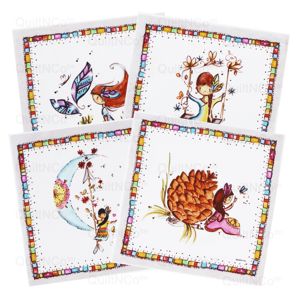 Coupon Fille Fancy Frame by QuiltNCo™