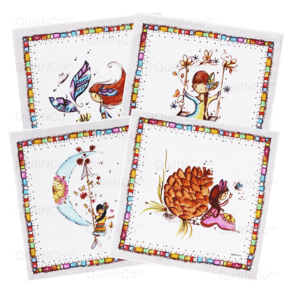 Coupon Fille Fancy Frame by QuiltNCo™