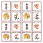 Panneau Garçon Fancy Frame by QuiltNCo™