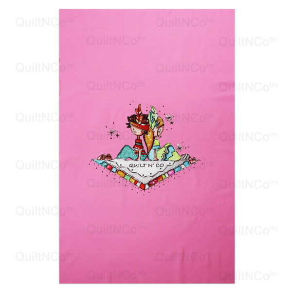 Panneau Rose 52x80 by QuiltNCo™