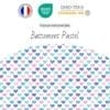 Tissu Battements Pastels