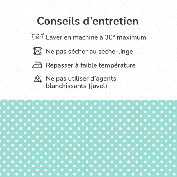 Conseils d'entretien