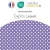 Tissus Confettis Lavande