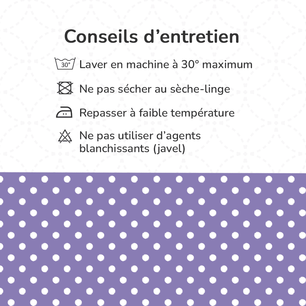 Conseils d'entretien