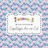 Tissus Coquillages Arc-en-Ciel by QuiltNCo