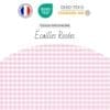 Tissu Ecailles Rosées