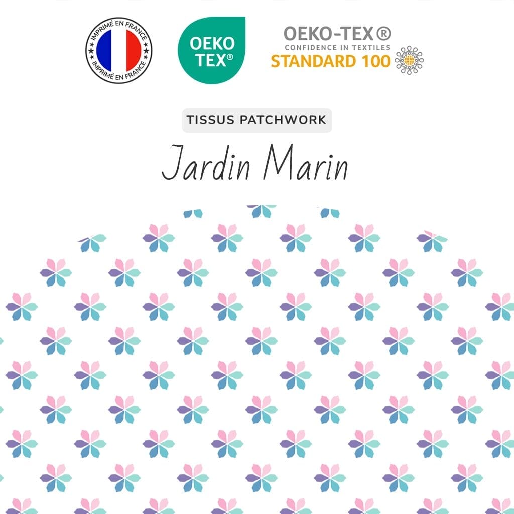 Tissu Jardin Marin