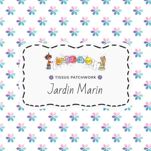 Tissu Jardin Marin by QuiltNCo