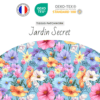 Tissu Jardin Secret