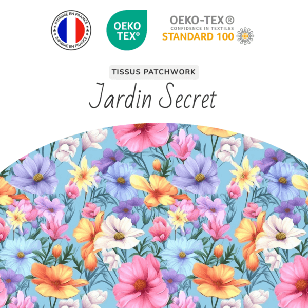Tissu Jardin Secret