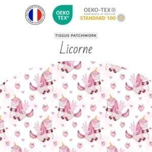 Tissu Licorne