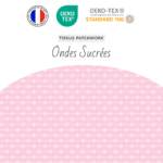 Tissu Ondes Sucrées