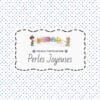 Tissu Perles Joyeuses by QuiltNCo
