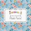 Tissu Pétale Pastel by QuiltNCo
